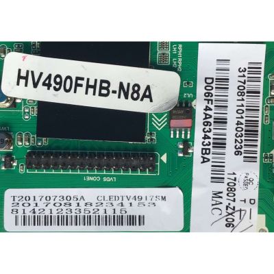 MAIN PARA TV VIOS / NUMERO DE PARTE  8142123352115 / LD.M3553.C / T201707305A / 20170818234153 / 317081101403236 / MODELO CLEDTV4917SM - Imagen 3