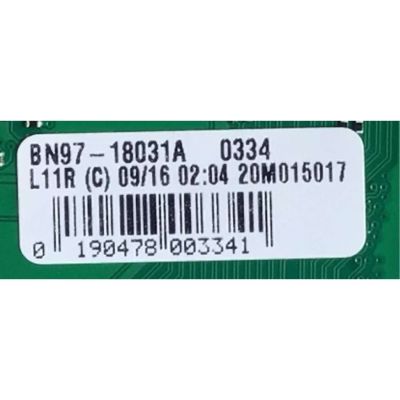 MAIN PARA TV SAMSUNG 4K·UHD·HDR SMART TV / NUMERO DE PARTE BN94-16105Q / BN41-02751B / BN97-18031A / BN9416105Q / PANEL CY-BT065HGHV1H / MODELO UN65TU7000FXZA CC02 - Imagen 3