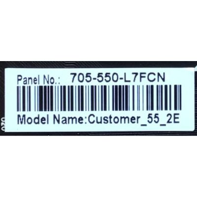 MAIN PARA SMART TV ELEMENT 4K UHD RESOLUCION (3840 x 2160) / NUMERO DE PARTE  890-M00-01E10 / CV938H-B / E17063-SY / 705-550-L7FCN / 7.D938HB32000.00A3 / CV938H_B_32 / T550QVN05.0 / PANEL T550-0UK-DLED / MODELO EL4KAMZ5517T LE-55GUK-A1 - Imagen 4