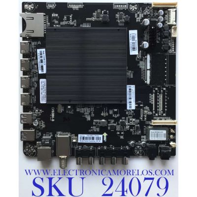MAIN PARA SMART TV ELEMENT 4K UHD RESOLUCION (3840 x 2160) / NUMERO DE PARTE  890-M00-01E10 / CV938H-B / E17063-SY / 705-550-L7FCN / 7.D938HB32000.00A3 / CV938H_B_32 / T550QVN05.0 / PANEL T550-0UK-DLED / MODELO EL4KAMZ5517T LE-55GUK-A1