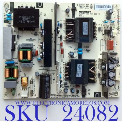 FUENTE DE PODER PARA TV ELEMENT / NUMERO DE PARTE  MP160D-1MF580-U / MP160D-1MF 580-U / PANEL C500U17-E61-A / MODELO E4SW5017RKU