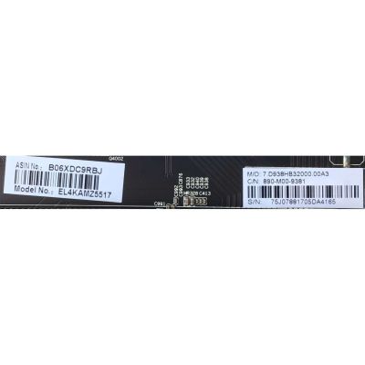 MAIN PARA TV ELEMENT / NUMERO DE PARTE 890-M00-9381 / CV938H-B / E17063-1-SY / 7.D938HB32000.00A3 / CV938H_B_32 / 705-550-L8F08 / T550QVN05.5 / PANEL T550-0UK-DLED (VER 2.V) / MODELO EL4KAMZ5517 G0V0Q5 - Imagen 4