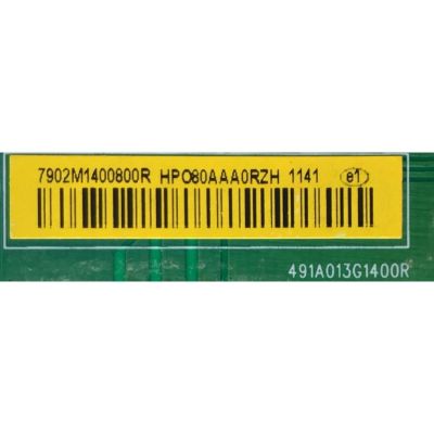 FUENTE DE PODER PARA TV HP / NUMERO DE PARTE 7902M1400800R / 491A013G1400R / E131175 / PANEL LTM200KT07 / MODELO LA2006X - Imagen 2