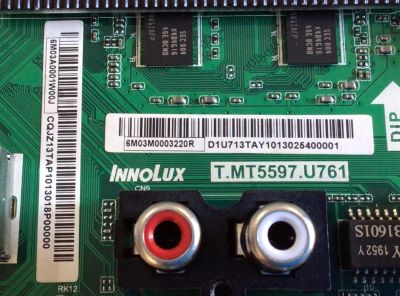 MAIN PARA TV VIZIO / NUMERO DE PARTE 6M03M0003220R / 6M03A0001W00J / T.MT5597.U761 / 192E46172A / PANEL V500DJ6-D03 REV.CW / MODELO V505-G9 / V505-G9 LIAIXXXW / LIAIXXVW / V505-H9 LIAIZBMW - Imagen 2