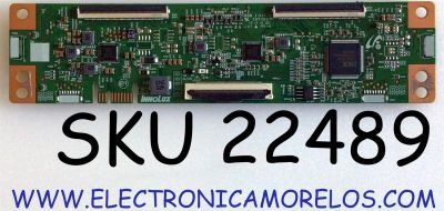 T-CON PARA TV PHILIPS / ONN / WESTINGHOUSE / JVC / NUMERO DE PARTE 7ACDJ1013 / E89382 / PANEL BOEI430WQ1 / DISPLAY V430DJ1-Q01 REV.C1 / MODELOS 100012584 (43 PULGADAS) / 43PFL5604/F7 A / WR43FX2019 / WR43UX4019 / LT-43MAW595 / LT-43MAW605