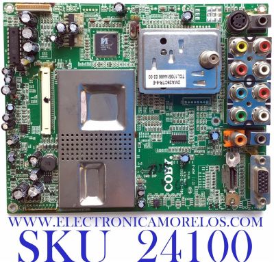 MAIN PARA TV COBY / NUMERO DE PARTE 002-FV15-2512-00P / 8529.90.06.00 / 100514466 / PANEL V216B1-L02 REV.C1 / LTA216AT01 / MODELO TFTV2225