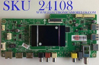 MAIN PARA TV ELEMENT / NUMERO DE PARTE 919L8D / JUC7.820.00204347 / HLS78D-I / 919L8D7M / PANEL C500F18-E61-P / MODELO E2S5018