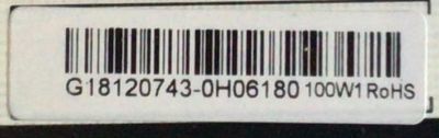 FUENTE DE PODER PARA TV ELEMENT / NUMERO DE PARTE CH3105D-1MF530 / G18120743 / G18120743-0H06180 / E347210 / CQC0SP169 / CH3105D-1MF 530 / PANEL C500F18-E61-P / MODELOS E2S5018 / E2SW5018 P8Q0H - Imagen 3