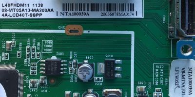 MAIN PARA TV TCL / NUMERO DE PARTE  08-MT05A13-MA200AA / 40-5305AJ-MAD2XG / 4A-LCD40T-SSPP / NTA100039A / V8-MT5AT01-LF1V052 / PANEL LTA400HM05 / MODELO L40FHDM11 - Imagen 2