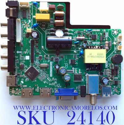 MAIN FUENTE PARA TV ELEMENT / NUMERO DE PARTE  U18112763 / TP.MS3553.PB819 / U18112763-0A15519 / PANEL C320X18-E8C-H / MODELO ELEFE328