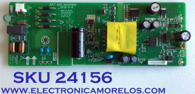 FUENTE DE PODER PARA TV ELEMENT / NUMERO DE PARTE 999C8DPP / JUC7.820.00197856 / KB-6160 / PANEL C400F18-E1-C / MODELO E2SW3918 A9C0H