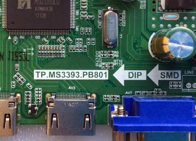 MAIN FUENTE PARA TV ELEMENT / NUMERO DE PARTE  K17041553 / TP.MS3393.PB801 / 21005880 / K1704155-0A00190 / 20170515_105038 / DJ6-N1  / PANEL MD5006YTIF / MODELO ELFW5017 - Imagen 3