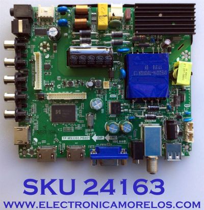 MAIN FUENTE (COMBO) PARA TV ELEMENT / NUMERO DE PARTE K17041544 / TP.MS3393.PB801 / 21005931 / E17044-KK-1 / 20170506_193147 / T500HVN07.5 / PANEL´S MD5008YTIF / MD5004YTAF / MODELO ELEFW5017 LE-50GAM-D3