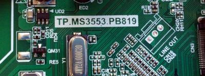 MAIN FUENTE (COMBO) PARA TV ELEMENT / NUMERO DE PARTE J18113461 / TP.MS3553.PB819 / 2605634A0 / PANEL C320X18-E8C-H / MODELO ELEFW328 - Imagen 2