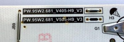 FUENTE DE PODER PARA TV VIZIO 4K UHD HDR SMART TV / NUMERO DE PARTE P400D103DB / SHG4003A-247E / PW.95W2.681_V405-H9_V3 / 25-DB5803-X215 / SHG4003A-247E V4.0 / PANEL V400DJ2-D03 REV.C1 / MODELO V405-H19 / V405-H19 LIAIZA / V405-H19 LINIZALW - Imagen 3