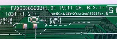 MAIN PARA TV LG 4K·UHD·HDR SMART TV / NUMERO DE PARTE EBT66461302 / EAX69083603 / EAX69083603(1.0) / DISPLAY HV650QUB-N9E / PANEL NC650DQG-ABHX5 / MODELO 65UN7300PUF / 65UN7300PUF.BUSFLKR - Imagen 2