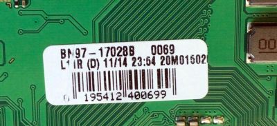 MAIN PARA TV SAMSUNG / NUMERO DE PARTE BN94-16157T / BN41-02751B / BN97-17028B / PANEL CY-BT065HGSV1H / MODELOS UN65TU7000FXZA UA03 / UN65TU700DFXZA UA03 - Imagen 3
