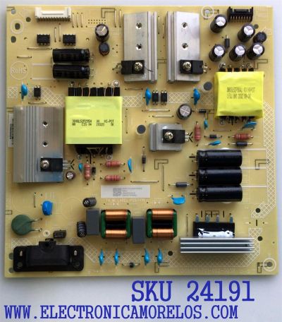 FUENTE DE PODER PARA TV INSIGNIA / NUMERO DE PARTE PLTVJQ351XXF6 / 715G9507-P01-002-003S / JQ351XXF6 / PANEL TPT430U3 / MODELO NS-43DF710NA21