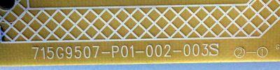 FUENTE DE PODER PARA TV INSIGNIA / NUMERO DE PARTE PLTVJQ351XXF6 / 715G9507-P01-002-003S / JQ351XXF6 / PANEL TPT430U3 / MODELO NS-43DF710NA21 - Imagen 3