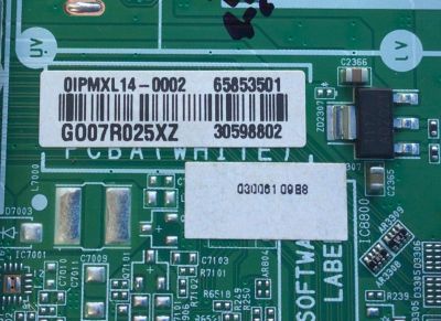 KIT DE TARJETAS PARA TV LG MAIN EBT65853501 / EAX69083603 / 0IPMXL112-0002 / GO07020CD / 30598802 / FUENTE EAY64529501 / EAX67209001 / LG43DJ-17U1 / PANEL NC430DGG-AAGP1 / MODELO 43UN7000PUB.AUSWLJM - Imagen 3