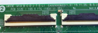 MAIN PARA TV LG 4K·UHD·HDR SMART TV / NUMERO DE PARTE EBU65853501 / EAX69083603 / 65853501 / EAX69083603(1.0) / PANEL NC430DGG-AAGP1 / DISPLAY LC430DGJ (SL)(A2) / MODELOS 43UN6950ZUA / 43UN6950ZUA.AUSWLJM / 43UN7000PUB / 43UN7000PUB.AUSWLJM - Imagen 3