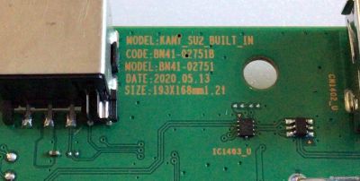 MAIN PARA TV SAMSUNG / NUMERO DE PARTE BN94-16107J / BN41-02751B / BN97-18031A / BN96-52702A / DISPLAY HV750QUB-F9A / PANEL CY-BT075HGEV3H / MODELO UN75TU700DFXZA BC02 - Imagen 4