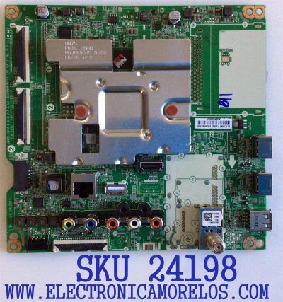 MAIN PARA TV LG NUMERO DE PARTE EBU65853506 / EAX69083603 / EAX69083603(1.0) / PANEL NC430DGG-AAGP1 / DISPLAY LC430DGJ(SL)(A2) / MODELO 43UN7000PUB / 43UN7000PUB.BUSWLJM / 43UN6950ZUA / 43UN6950ZUA.BUSWLJM