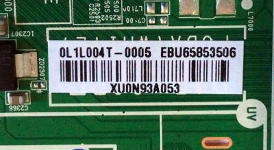 MAIN PARA TV LG NUMERO DE PARTE EBU65853506 / EAX69083603 / EAX69083603(1.0) / PANEL NC430DGG-AAGP1 / DISPLAY LC430DGJ(SL)(A2) / MODELO 43UN7000PUB / 43UN7000PUB.BUSWLJM / 43UN6950ZUA / 43UN6950ZUA.BUSWLJM - Imagen 3