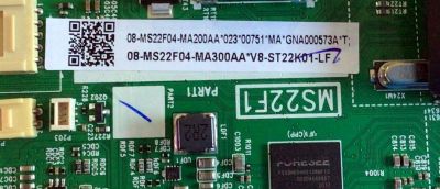 MAIN PARA TV TCL / NUMERO DE PARTE 08-MS22F04-MA200AA / 40-MS22F1-MAC2HG / 08-MS22F04-MA300AA / V8-ST22K01-LF / MS22F1 / PANEL LVU430NEBL / DISPLAY HV430FHB-N10 / MODELO 43S525 - Imagen 3