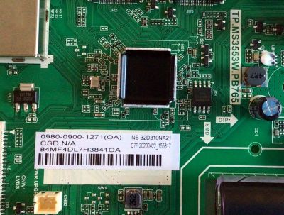 MAIN FUENTE (COMBO) PARA TV INSIGNIA / NUMERO DE PARTE 0980-0900-1271 / TP.MS3553W.PB765 / N20062655 / 20200422 / 155317 / 84MF4DL7 / 20200422_155317 / PANEL HV320WHB-F55 / DISPLAY HV320WHB-F55 / MODELO NS-32D310NA21 - Imagen 2