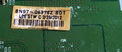 MAIN PARA MONITOR SAMSUNG / NUMERO DE PARTE BN94-05657D / BN41-01676A / BN97-06376Z / PANEL LTM270DL02 / MODELO LS27A850DS/ZA - Imagen 3