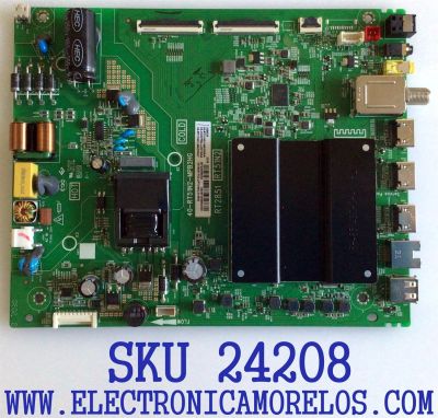 MAIN FUENTE (COMBO) PARA TV TCL / NUMERO DE PARTE V8-R851T02-LF1V400 / 40-RT51N2-MPB2HG / RT2851 / 08-RT51N01-MA200AA / 08-RT51N01-MA300AA / 08-CH50TML-LC210AA / PANEL LVU500NDEL / DISPLAY CV500U2-L02 / MODELO 50S434