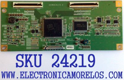 T-CON PARA TV SONY / NUMERO DE PARTE LJ94-00905F / 320W3C4LV3.2 / 00905F / PANEL LTY320WS-LH1/ MODELO KDL-V32XBR1