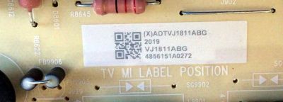 FUENTE DE PODER PARA TV VIZIO NUMERO DE PARTE ADTVJ1811ABG / 715G9165-P01-002-003M / PANEL´S TPT550U1-QVN05.U REV:S57B1AK / MODELOS V555-H1 / V555-H11 / V555-H11 LTMWZHLW / V555-H1 LTCDZHKW / V555-H1 LMXWZHPX  - Imagen 2