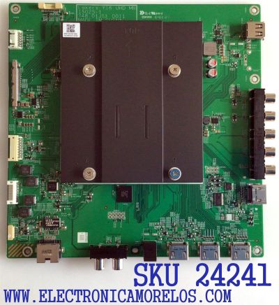 MAIN PARA TV VIZIO / NUMERO DE PARTE 791.01J10.0013 / 75501J01004 / 748.01J13.0011 / ARS73401M010001 / 15025-1 / PANEL LSC550FN11-801 / MODELO E55U-D2 LWZQTYDS