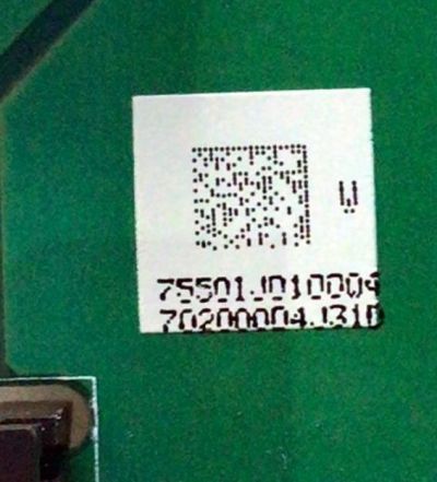 MAIN PARA TV VIZIO / NUMERO DE PARTE 791.01J10.0013 / 75501J01004 / 748.01J13.0011 / ARS73401M010001 / 15025-1 / PANEL LSC550FN11-801 / MODELO E55U-D2 LWZQTYDS - Imagen 2