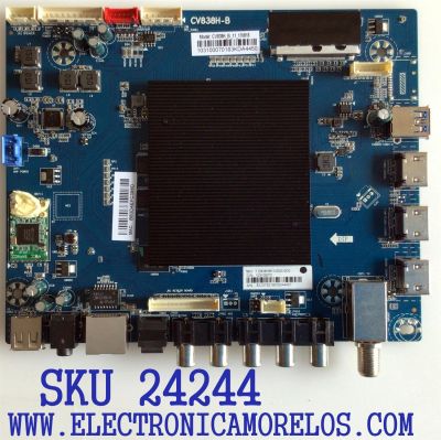 MAIN PARA TV ELEMENT / NUMERO DE PARTE E18035-SY / 103100070 / CV838H-B / 7.D838HB110000.0D0 / 82J0152 / PANEL T500-TAU-DLED / MODELO E2SW5018