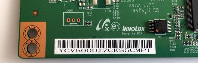 T-CON PARA TV ELEMENT NUMERO DE PARTE V500DJ7-CKS5 / YCV500DJ7CKS5CMPI / PANEL MD5005YTIF / MODELO ELFW5017 R712RRR - Imagen 2