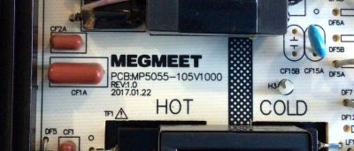 FUENTE DE PODER PARA TV ELEMENT / NUMERO DE PARTE MP5055-105V1000 / E255554 / 104100012 / PANEL T550-V35-DLED / MODELO E4SJ5517BF LE-55GV350-B1 - Imagen 3