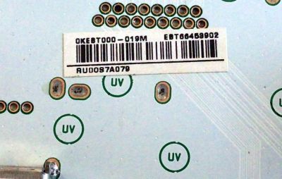 MAIN PARA TV LG OLED / NUMERO DE PARTE EBT66453902 / EAX69049007 / EAX69049007(1.0) / PANEL LE770AQD (EN)(A3) / MODELOS OLED77CXAUA / OLED77CXAUA.BUSWLJR / OLED77CXPUA.BUSWLJR - Imagen 2