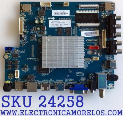 MAIN PARA TV ELEMENT / NUMERO DE PARTE W17020-KK / CV6488H-A / LD-50GDXA-A1 / WD50UC4300 / 7.D6488HA2000.0002 / V500DJ6-QE1 / CV6488H-A-20 / MODELO E4SFT5017 K7C4M