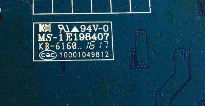 MAIN PARA TV ELEMENT / NUMERO DE PARTE W17020-KK / CV6488H-A / LD-50GDXA-A1 / WD50UC4300 / 7.D6488HA2000.0002 / V500DJ6-QE1 / CV6488H-A-20 / MODELO E4SFT5017 K7C4M - Imagen 2