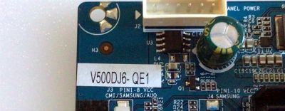 TARJETA INTERFACE V500DJ6-QE1 / CV6M50L-A / CQC121340847G0 / E198681 / CV6M50L_A_12 / 7.DT6M50LA1200_0000 / 73H0417 / MODELO E4SFT5017 K7C4M - Imagen 2