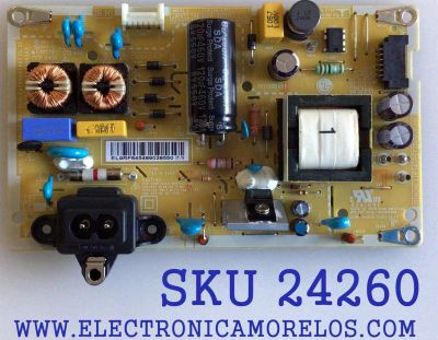 FUENTE DE PODER PARA TV LG / NUMERO DE PARTE EAY64548902 / EAX69091401 / 64548902 / LGP32D-17F1 / PANEL HC320DXN-ABSL3-2141 / NC320DXG-ABGX2 / MODELO 32LM570BPUA / 32LM570BPUA.BUSELJM / 32LM620PUA.BUSELJM