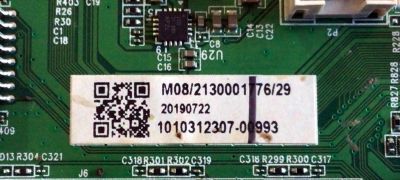 MAIN PARA TV HITACHI / NUMERO DE PARTE 515C16010M08 / MS16010-ZC01-01 / 1010312307 / M19046-MT / E022M394-C1 / E168066 / PANEL CC575PU1L01 / MODELO 58C61 - Imagen 2