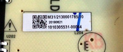 FUENTE DE PODER PARA TV HITACHI NUMERO DE PARTE TV5006-ZC02-02 / 1010305531 / TV5006-ZC02-02 / E021M289-T1 / E168066 / M13/2130001785/10 / PANEL CC575PU1L01 / MODELO 58C61 - Imagen 3