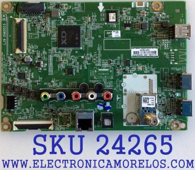 MAIN PARA TV LG / NUMERO DE PARTE EBU65672218 / EAX68209006 / EAX68209004 / PANEL NC430DUE-ABFXD / MODELOS 43LM5700PUA / 43LM5700PUA.BUSGLJM / 43LM5700PUA.BUSFLJM