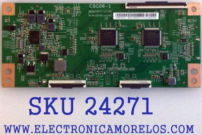 T-CON PARA TV TCL / NUMERO DE PARTE ST6451D03-3 / 34291100AS / CSC06-1 / 34291100AS0111 / E88441 / PANEL LVU650NDHL / MODELO 65R635