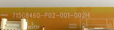 FUENTE DE PODER PARA TV VIZIO / NUMERO DE PARTE PLTVIY423XAB4 / 715G8460-P02-001-002H / IY423XAB4 / PANEL TPT500J1-HVN07.U REV:S500AS / PANEL D50F-F1 LTMWVTLU - Imagen 3