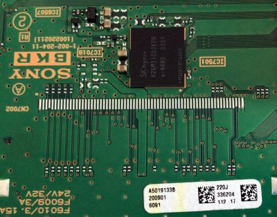 MAIN ORIGINAL PARA TV SONY / NUMERO DE PARTE A5019133B / 1-002-204-11 / 100220211 / A5019133B 220J / A-5019-133-B / PANEL'S YSAF055CNS01 / DISPLAY ST5461D11-1 VER.2.1 / MODELOS KD-55X75CH / KD55X75CH - Imagen 3